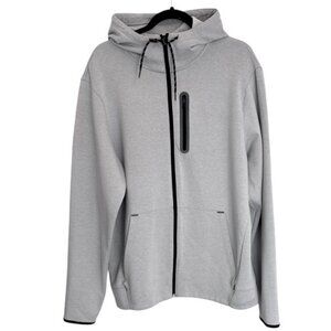 Old Navy Grey Dynamic Fleece Zip Hoodie Size XL